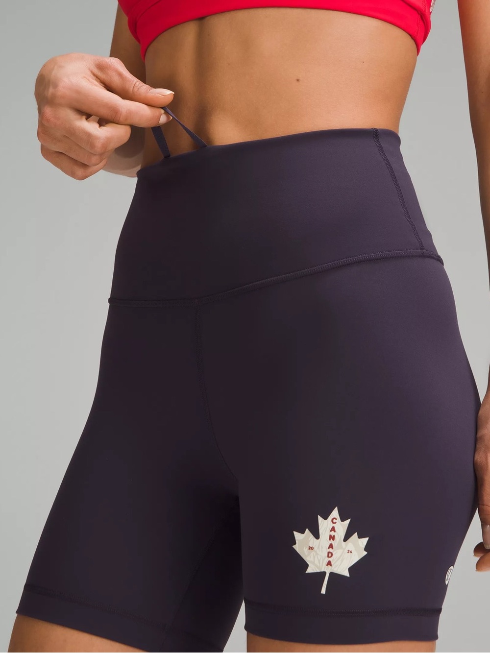 lululemon Wunder Train HR Short 6" (NWT)Team Canada 🇨🇦 Atmospheric Purple, 6